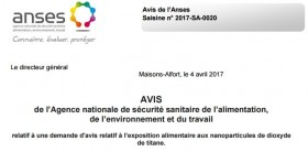 Dioxyde de titane : l'Anses s'interroge sur la méthode utilisée dans l'étude Inra