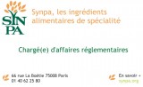 Le Synpa recrute !